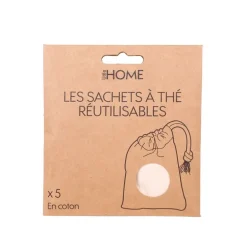 5 infuseurs à thé réutilisables