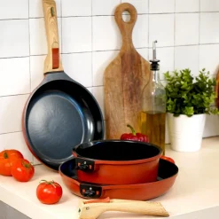 Kit cuisine 7 pièces rouge Cookut