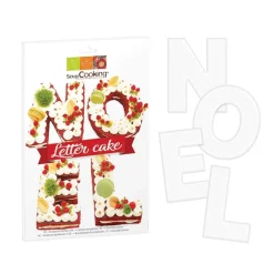 Letter Cake Noël