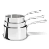 Lot 3 casseroles Inox MILADY