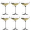 Lot 6 coupes champagne Poesia 26cl