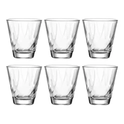 Lot 6 verres à eau Twist 215ml