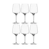 Lot 6 verres à vin Cesti 36cl