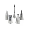 Lot de 5 douilles inox