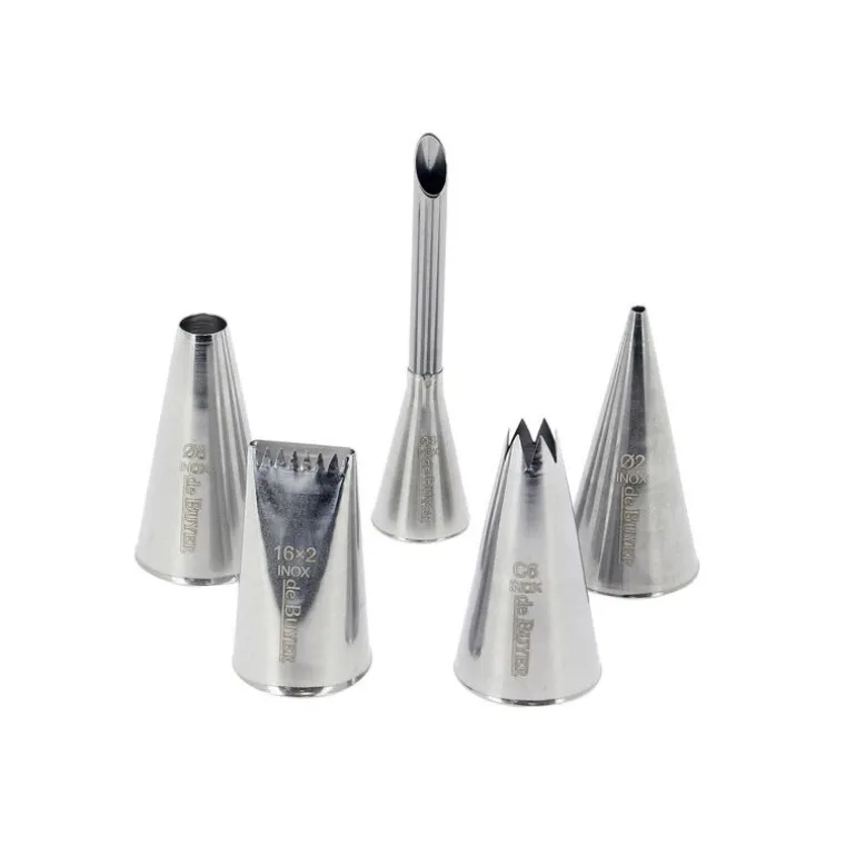 Lot de 5 douilles inox