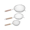 Lot de 3 passoires-tamis