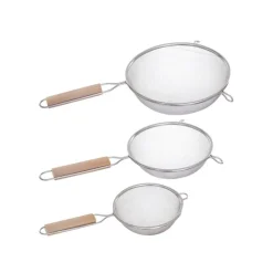 Lot de 3 passoires-tamis