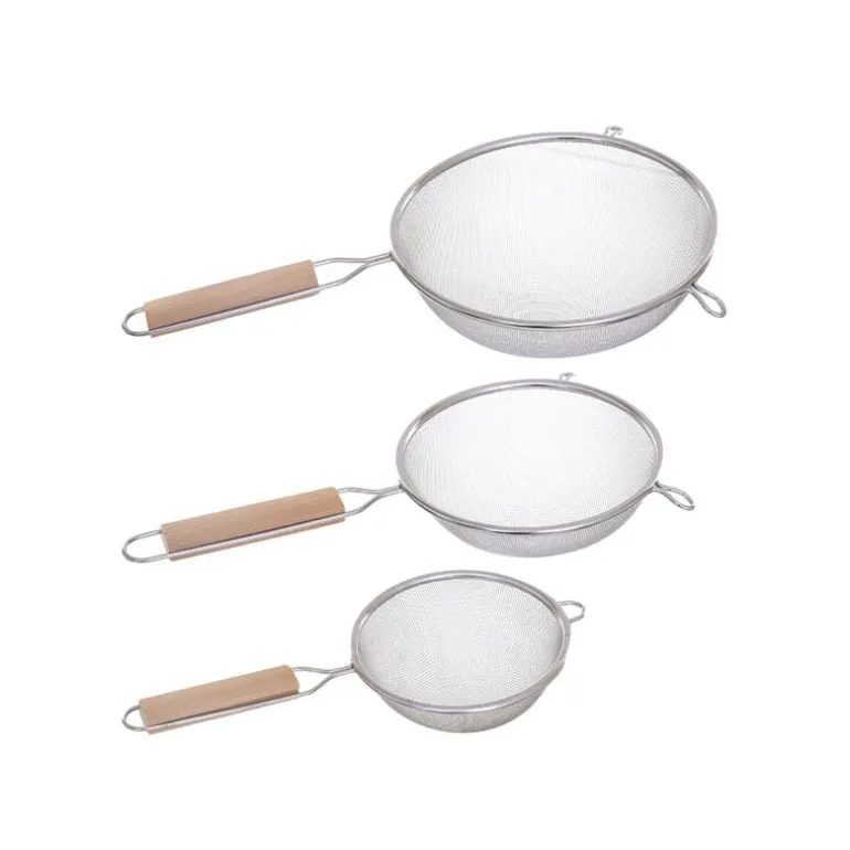 Lot de 3 passoires-tamis