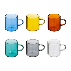 Lot de 6 Tasses Design Mia 10cl