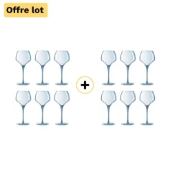 Lot de 12 verres à vin 55 cL Open'Up Chef & Sommelier