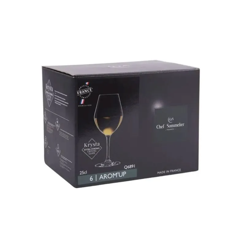 Lot de 6 verres Arom'up 25cl