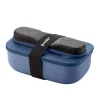 Lunchbox avec couverts bleu saphir Guzzini
