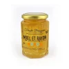 Miel d'acacia avec morceau de rayon