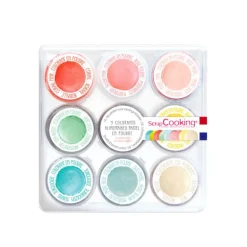 9 mini colorants en poudre Pastel