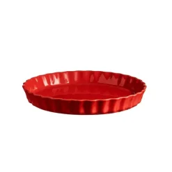 Moule à tarte 29,5 cm rouge Emile Henry