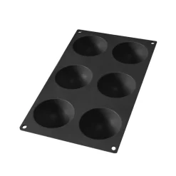 Moule demi-sphères silicone