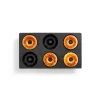 Moule noir silicone 6 donuts