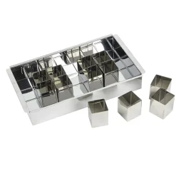 Moule number cake inox
