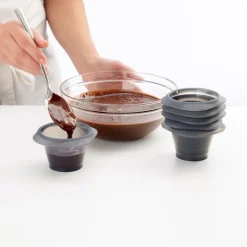 6 moules fondant chocolat