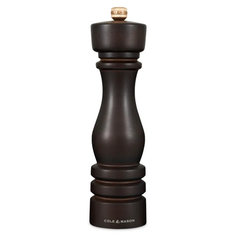 Moulin à poivre 22 cm chocolat London Cole and Mason