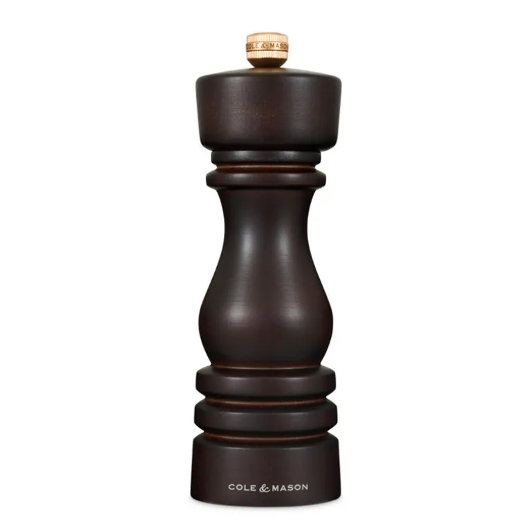 Moulin à poivre 18 cm chocolat London Cole and Mason