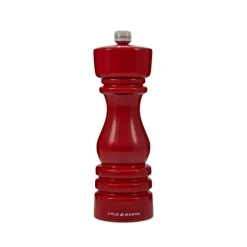 Moulin à poivre 18 cm rouge brillant London Cole and Mason