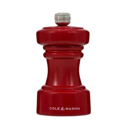 Moulin à poivre 10 cm rouge brillant Hoxton Cole and Mason