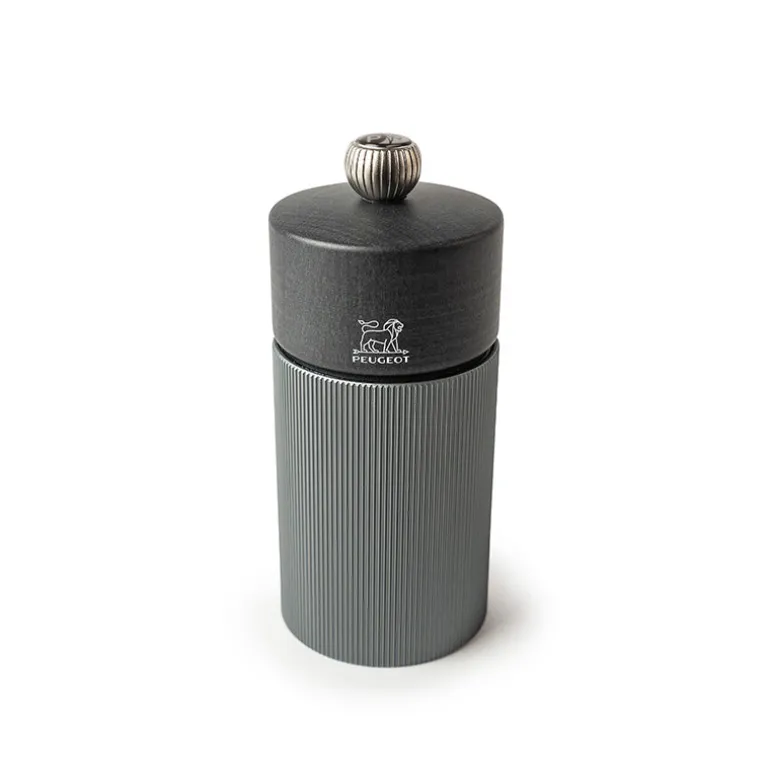 Moulin à poivre en aluminium et bois 12cm Line Peugeot