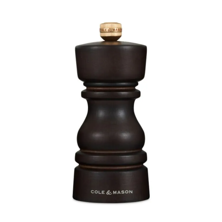 Moulin à sel 13 cm chocolat London Cole and Mason
