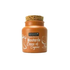 Moutarde Cèpes et Cognac