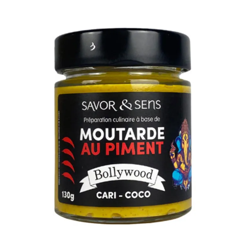 Moutarde piment Bollywood 130g