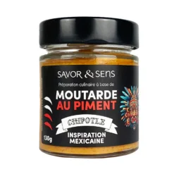 Moutarde piment chipotle 130g