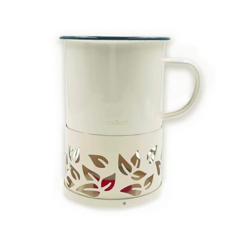 Mug chauffant beige Sixtea Cookut