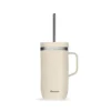 Mug isotherme en inox avec anse 600ml sable Cold Cup Qwetch