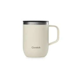 Mug isotherme en inox 350ml sable Qwetch