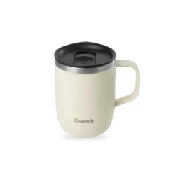Mug isotherme en inox 350ml sable Qwetch