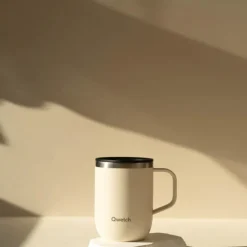 Mug isotherme en inox 350ml sable Qwetch