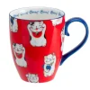 Mug Kawaii chat rouge