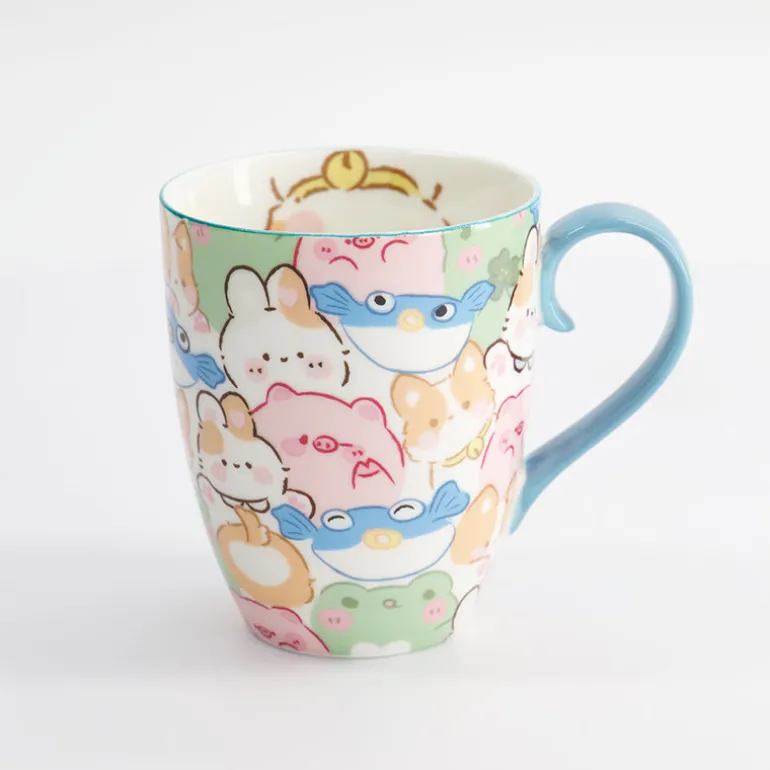 Mug porcelaine 380ml Kawaii animals Tokyo Design