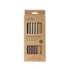 Paille inox x4 et goupillon