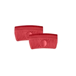Paire de maniques en silicone rouges Cookut