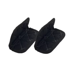 Paire de maniques noires Cookut