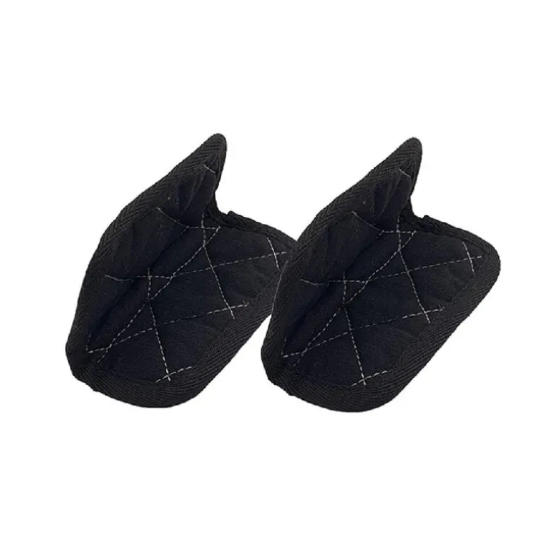 Paire de maniques noires Cookut