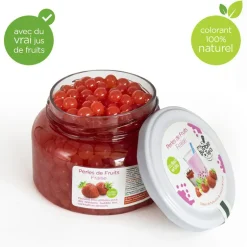 Perles fruitées fraise 450g My Bubble Tea
