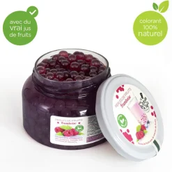 Perles fruitées framboise 450g My Bubble Tea
