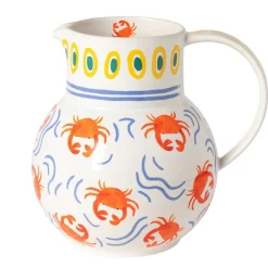 Pichet crabe en grès 5,95L Summer Bliss Costa Nova