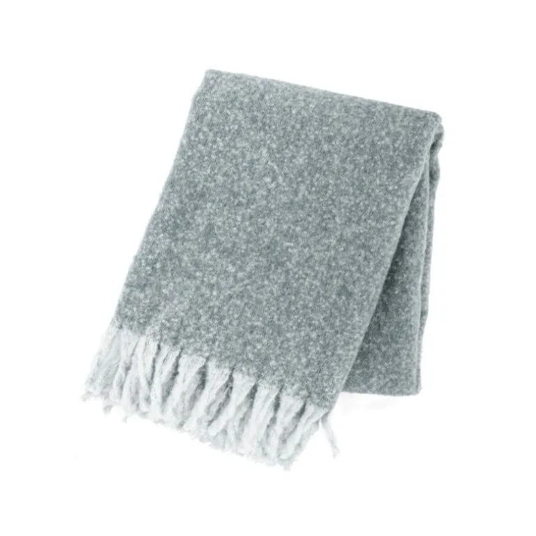Plaid microflannel Gris 130x170cm