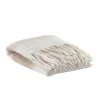Plaid rectangle isabel uni neige 16