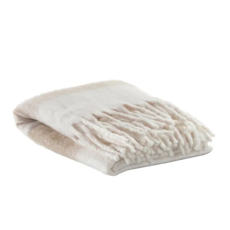 Plaid rectangle isabel uni neige 16