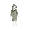Plaid sweat enfant dinosaure vert